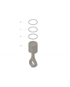 KIT PISTÃO (SEM PINO) - CUMMINS - 3358010