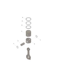 KIT DO PISTÃO - 4089865 - CUMMINS PCS M M11ISM